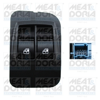 Switch, window regulator